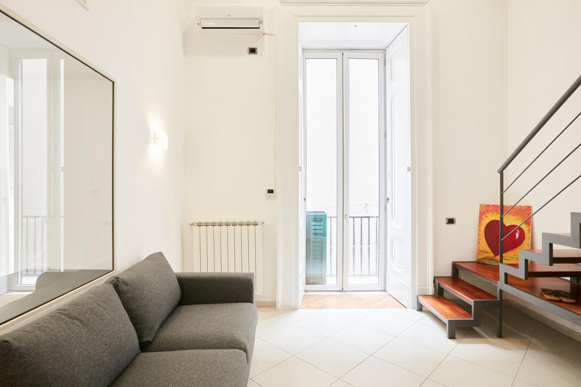 Design & Studio Duplex At National Museum Naples Exterior photo